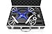 Syma X5C-1 Quadcopter Drone Blue Bundle with Carrying Case and extra batteries! Newest 2015 X5C-1 version