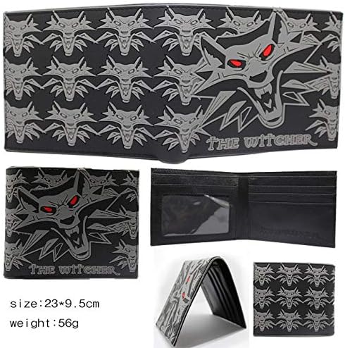 SWVV PVC Wallet The Witcher 3 Wild Hunt Short Purse With Card Holder
