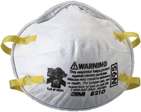 3M Particulate Repirators N95 8210 (20 pc / box)