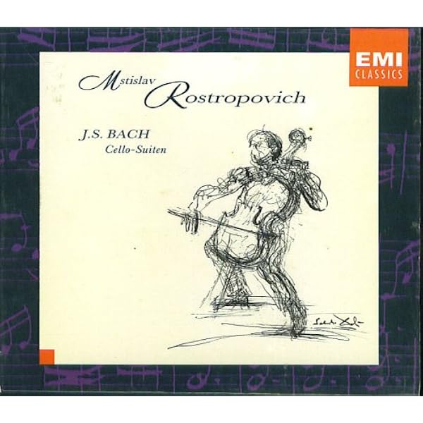 Bach: Cello Suites: Mstislav Rostropovich, Johann Sebastian Bach