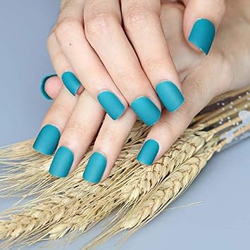 Amazon Com False Nail 2019 Women Matte Candy False S Short Round Amazon Com False Nail 2019 Women Matte Candy False S Short Round