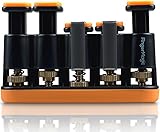 Original Finger Exerciser & Hand Strengthener by FingerMagic. Targeted Grip Training for Athletes, Musicians & Physical Therapy. Adjustable Tension for Amazing Hand Exercises, Value & Results!