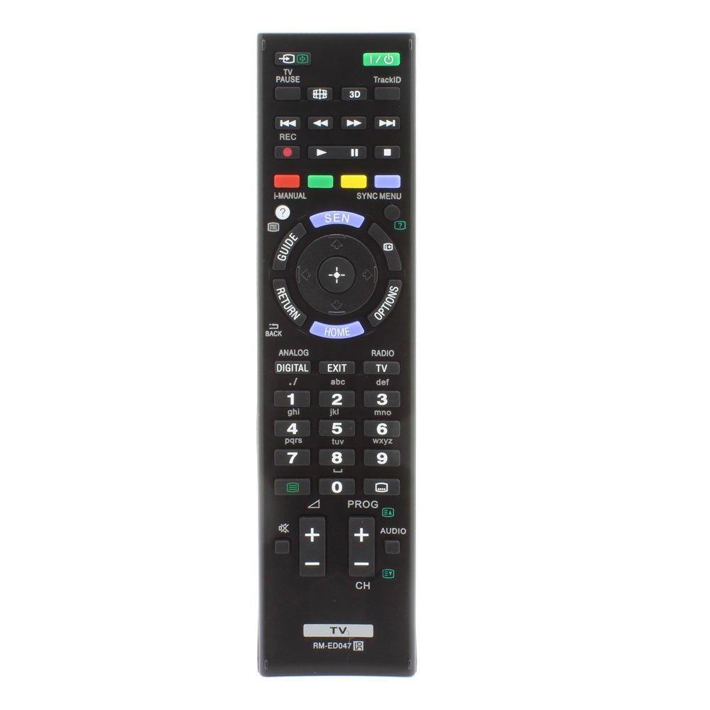 121AV - Replacement Remote Control RM-ED047 Fit for SONY Bravia TV KDL-40HX750 KDL-46HX850