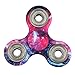 EVERMARKET Premium Tri-Spinner Fidget Hand Spinner Toy With Premium Hybrid Ceramic Bearing - Night Star Pattern