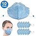 Dust Face Mask Disposable Particulate Respirator with Adjustable Earloop(10 Pack)