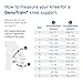 Bauerfeind GenuTrain Knee Support - Breathable Knit Compression Knee Brace to Relieve Pain and Swelling from Arthritis, ACL Injury, Miniscus Tear, Machine Washable Knee Sleeve (Titanium, 3)