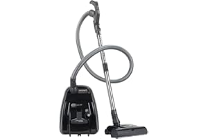 SEBO Airbelt K3 Premium Canister Vacuum Cleaner with ET-1 Powerhead - 1250 Watts (Onyx)