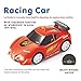 Racing Car Toy, Touch and Go Sports Car Battery Operated Bump and Go Motion with LED Lights and Sound for 2 3 4 Years old Boys and Girls Toddlers Kids Gift
