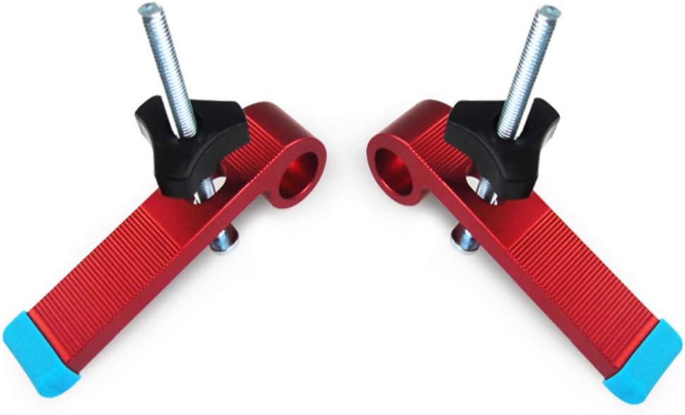 ZffXH TTrack Hold Down Clamp 2 PCS Stopper Woodworking Positioning