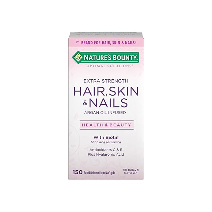 Nature's Bounty Optimal Solutions Hair Skin & Nails Extra Strength