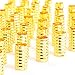 Silike Dreadlock Beads (50Pcs/Lot Big Golden B) Hair Rings Adjustable Hair Braid Cuff Clip