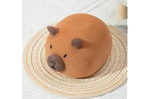 Cute Animal Shaped Bath Sponge, Soft Bath Loofah Shower Sponge for Bathing & Facial Cleansing, Present (Brown)