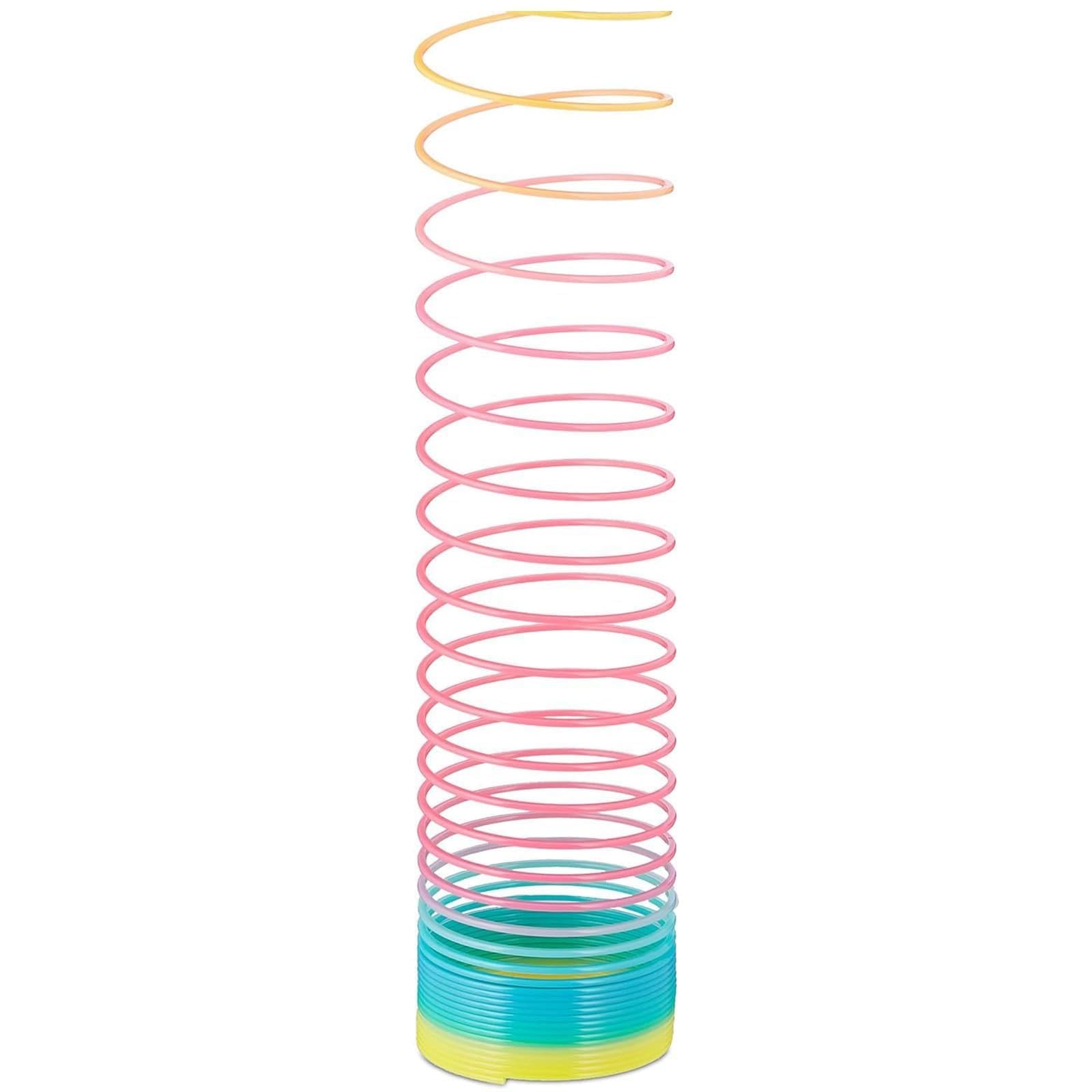 TRHDFW Rainbow Slinky Spring, Rainbow Spring Gift Toys for Boys & Girls