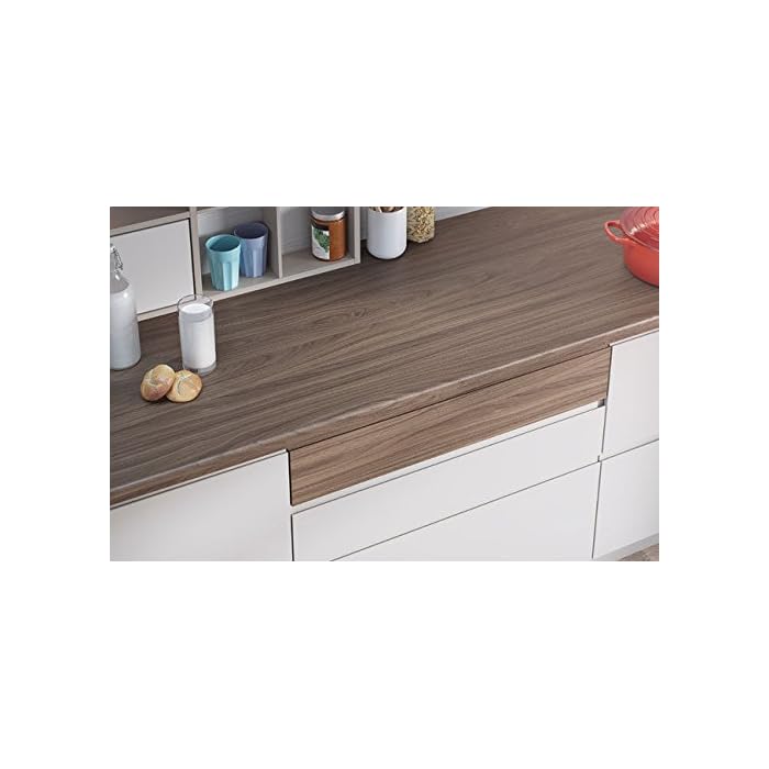 Buy Egger Contemporary Natural Carini Walnut Wood Effect Laminate Kitchen Worktops 38mm Offcut