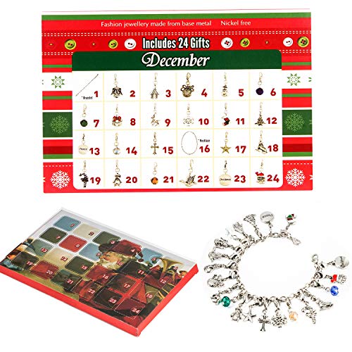 Advent Calendars 2022 DIY Fashion Jewelry set with Christmas