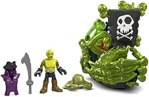 imaginext ghost pirate ship