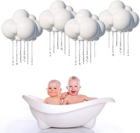 Amazon Lulaa 子供 お風呂おもちゃ 噴水おもちゃ 雲 シャワー バス プール 浴びる 水遊び 幼児子供 知育おもちゃ プレゼント 可愛い お風呂用おもちゃ おもちゃ