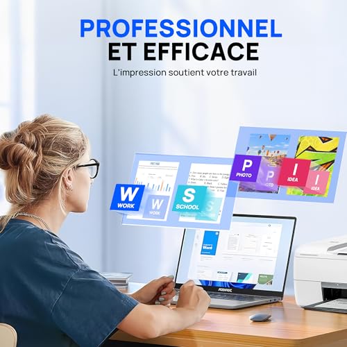 AIRLYSIS Ink Cartridge Compatible with 603XL for Epson Expression Home XP 2100 XP 2105 XP 2150 XP 4105 XP 4150 XP 3100 XP 2155 XP 4155 XP 3150 XP 3105 Workforce WF 2810 WF 2830 Pack of 5