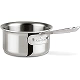ALL-CLAD 42006 D3 Stainless 0.5 Qt. Butter Warmer with Pour Lip, Silver