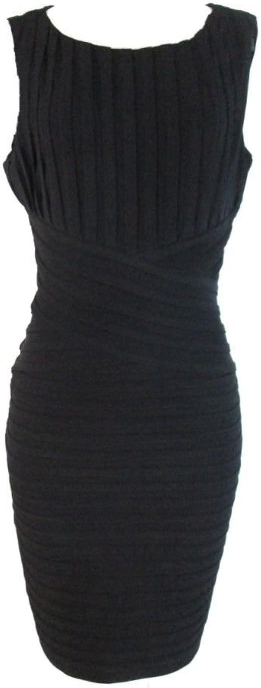 Calvin Klein Womens Sleeveless Cocktail Dress Tiered