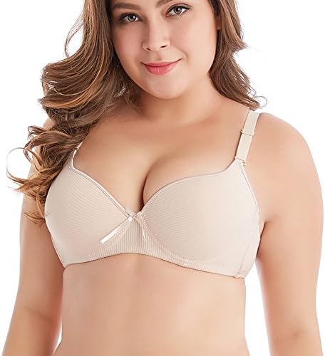 Women Underwire Bra (Apricot, 38C)