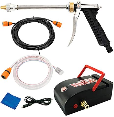 Amazon 高圧洗浄機 Dc12v 車用 洗車フォームガン シガーソケット給電式 洗車セット ダブルモーター搭載 ポンプ 給水 排水ポンプ本体