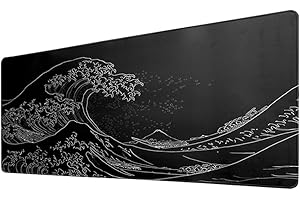 WIXUIPR Nature Rubber Gaming Mouse Pad Improve Mouse Accuracy Large Pad Laptop Desk Even Color Precision Overlock