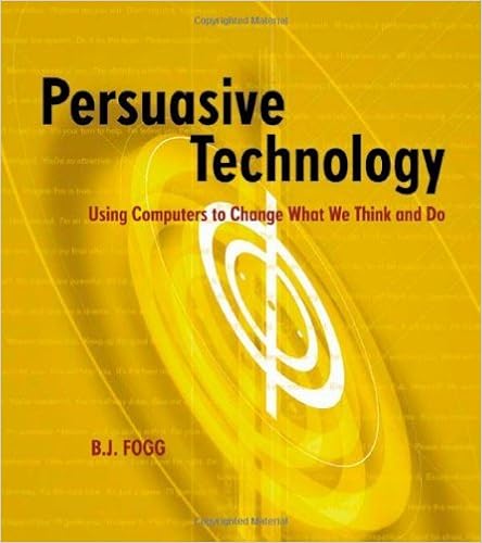 Amazon Com Persuasive Technology Using Computers To Change What We Think And Do Interactive Technologies Ebook Fogg B J Kindle Store