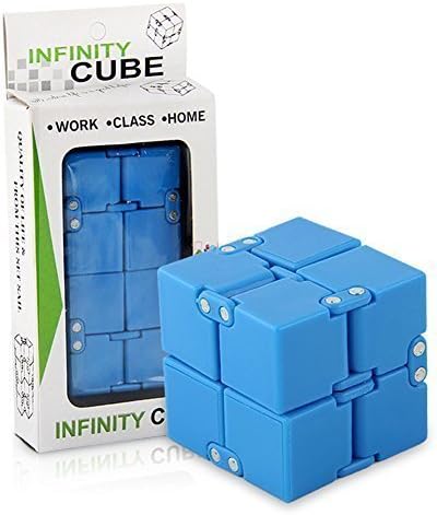 Quemu Fidget Cube Fun Toy Stress Reducer Anxiety Release Funny Gift for Adults Kids