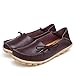 Fisca Women's Causal Belt Moccasins Loafer Flat Shoes