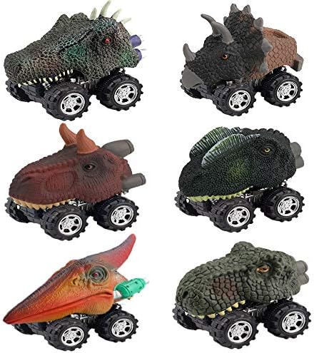 Christmas Presents Gifts for 2-6 Year Old Boys Girls, Easony Fun Dinosaur Pull Back Vehicles for Kids Toys for 2-6 Year Old Boys Girls Birthday Gifts Age 2-6 Stocking Stuffer ESUKDC006