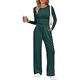 LILLUSORY 2 Piece Lounge Sets for Women Fall Outfits 2026 Two Piece Travel Sweatsuits Business Casual Fashion Clothes