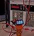 Hittime 2 Wire Blue LED Panel LED Display Voltage Meter Voltmeter