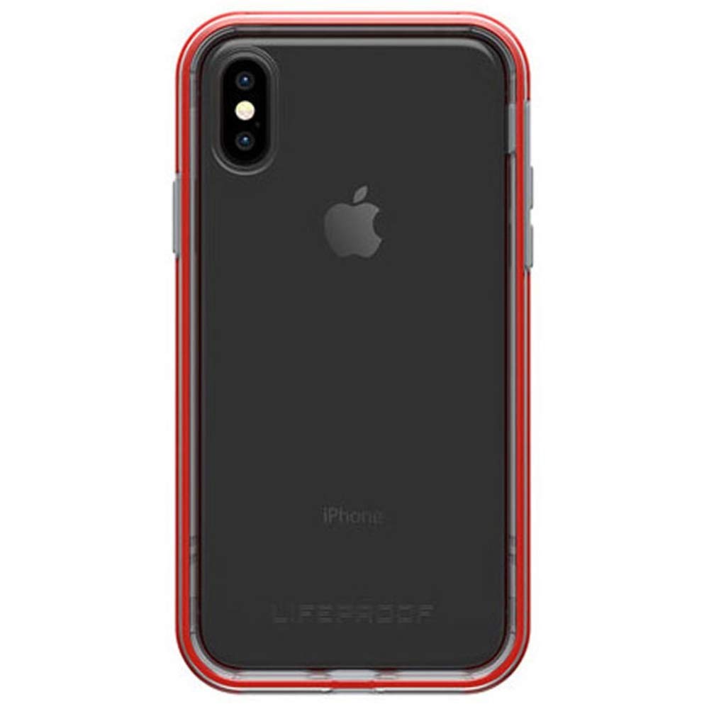 LifeProof OtterBox Slam Apple iPhone X Lava Chaser Clear/Cherry Tomato/Sleet
