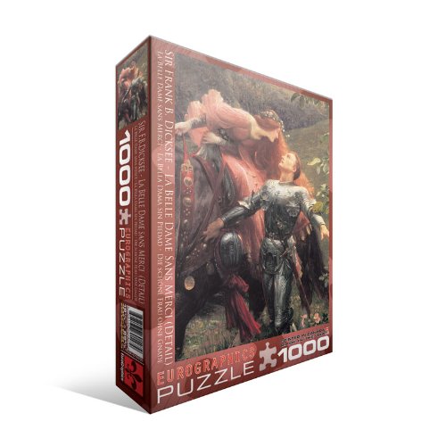 EuroGraphics La Belle Dame sans Merci (Detail) by Sir Frank Dicksee 1000 Piece Puzzle