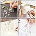 Paint Marker Pens - Fine Point Brush Tip, Metallic Permanent Paint Glitter Markers for Rock Painting, Glass Paint, Gift Card Making, Hand Calligraphy Lettering, Set of 15