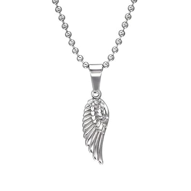 So Chic Bijoux Collier Longueur 56 Cm Aile Oiseau Aigle