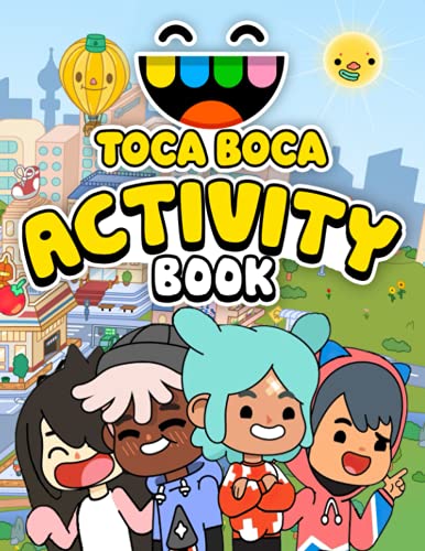 Buy Toca Boca Activity Book A Unique Combination With Interesting 