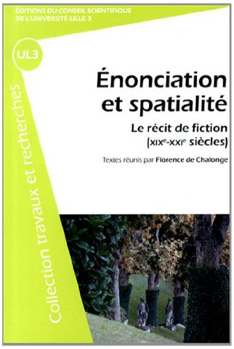 Énonciation et spatialité
