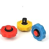 WINTOWIN 1/4" 3/8" 1/2" Drive Thumbwheel Ratchet Set,72 Tooth Finger Ratchet,Palm Ratchet Wrench 3pcs