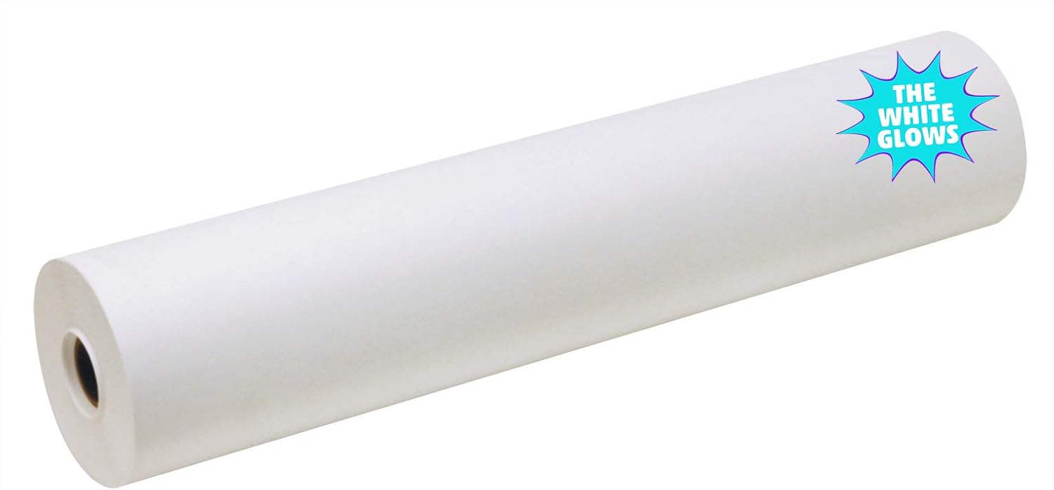 Pacon Art Street Easel/Art Roll (P4763), 18" x 200', White, 1 Roll : Art Paper Rolls : Office Products