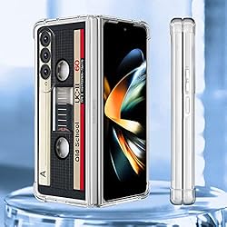 Petonist for Z Fold 4 Case 7.6” Retro Cassette