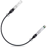 ipolex 10G SFP+ Cable, Direct Attach Copper(DAC) Passive Twinax Cable, for Cisco SFP-H10GB-CU0.5M, Ubiquiti UniFi UC-DAC-SFP+, Meraki, TP-Link TL-SM5220-0.5M,Mikrotik and More, 0.25m~7m