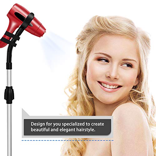 LuckIn Blow Dryer Stand, Hair Dryer Stand Hands Free, Hair Dryer Holder
