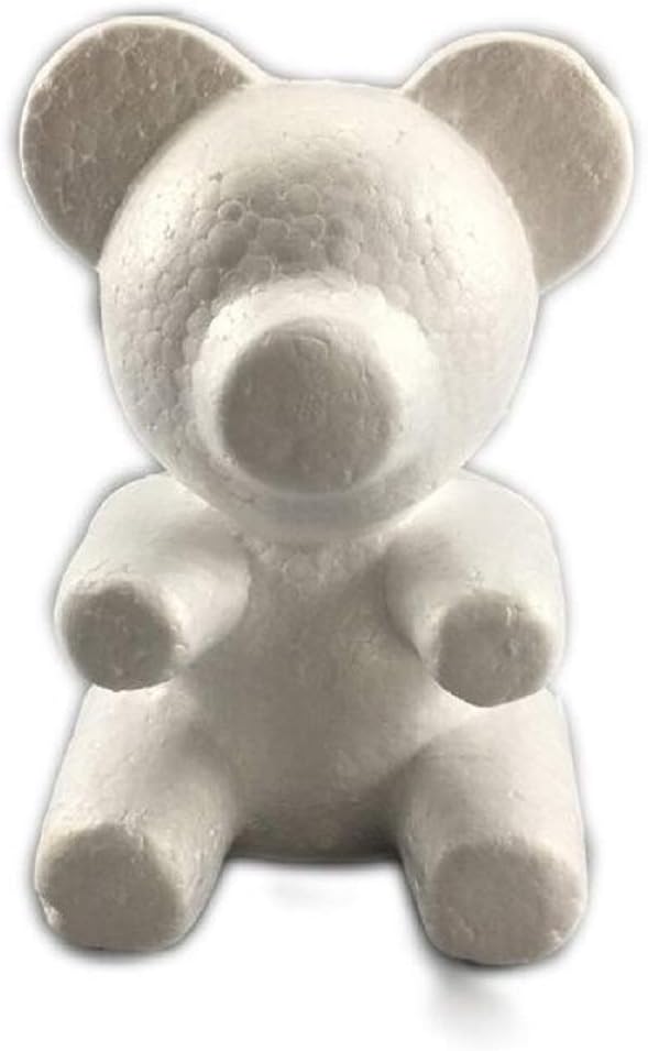 Yalulu Modellierung Styropor Weißer Bär Schaum Bälle Künstlicher