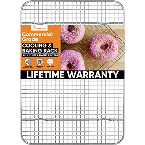 Heavy Duty Cooling Rack for Cooking and Baking, Rust Resistant Oven