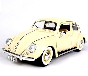 Amazon Co Jp 1955年カブトムシシミュレーション合金レトロな車のモデル 古典的な車のモデル オリジナル1 18モデルのおもちゃの車 静的ダイカストモデル 完成モデル スポーツ アウトドア