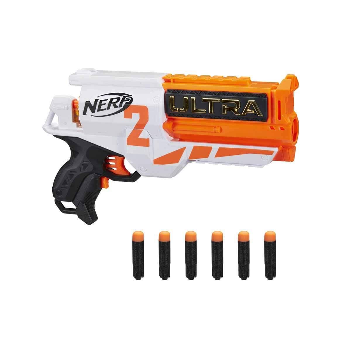 Nerf Ultra Two Motorised Blaster with Fast-Back Reloading and 6 Nerf Ultra Darts