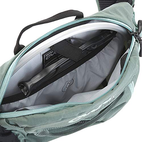 Evoc Hip Pack Race 3L with 1.5L Bladder Olive/Light Petrol, One Size
