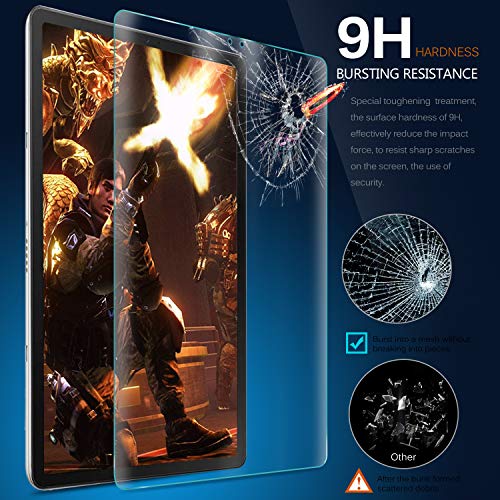 IVSO Screen Protector for Samsung Galaxy TAB S6/S5e,No-Bubble HD Clear Tempered Glass Screen Protector for Samsung Galaxy Tab S5e SM-T720 (Wi-Fi) SM-T725 (LTE) SM-T860 10.5 inches 2019 Release Tablet
